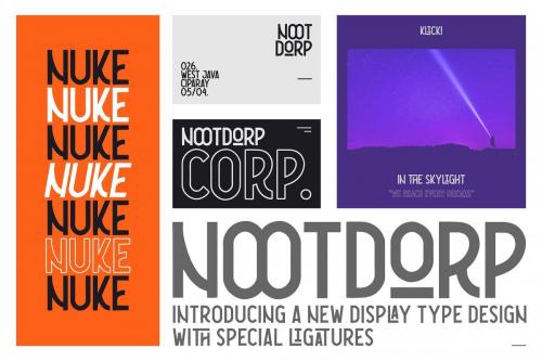 Nootdorp Typeface 4