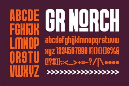 Norch Sans Serif Font 11