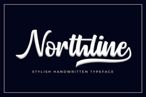 Northline Script Font 1