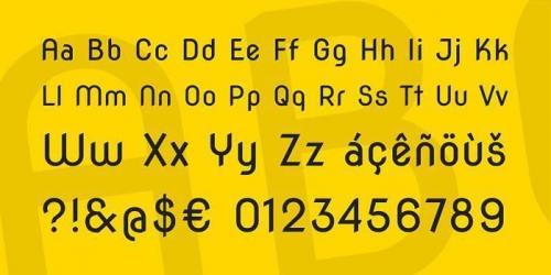 Nova Round Font  1