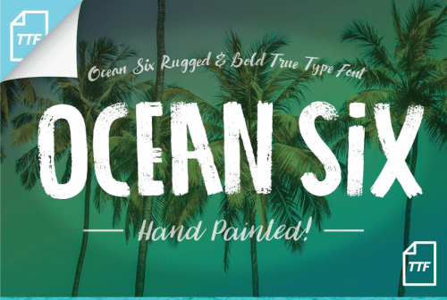 Ocean-Six-Font-Free