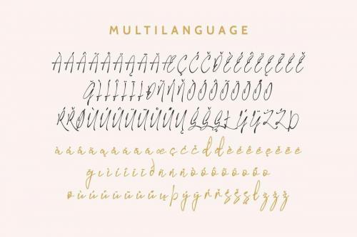 Pancake Batter Script Font  3