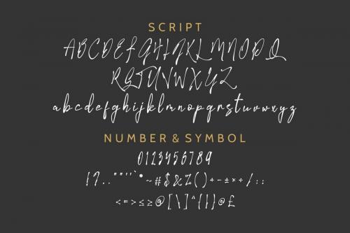 Pancake Batter Script Font  5