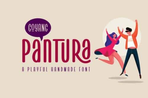 Pantura Display Font