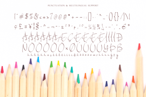 Paper Sign Font 3
