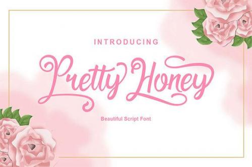 Pretty Honey Calligraphy Font 1