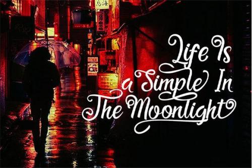 Pretty Honey Calligraphy Font 14