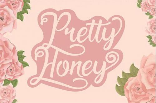 Pretty Honey Calligraphy Font 2