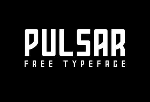 Pulsar Free Font 1