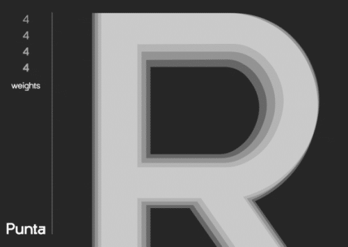 Punta Geometric Sans Serif Font 2