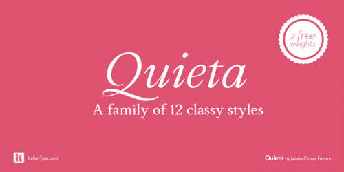 Quieta Serif Font Family 1