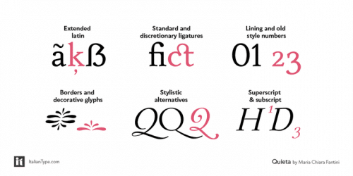 Quieta Serif Font Family 14