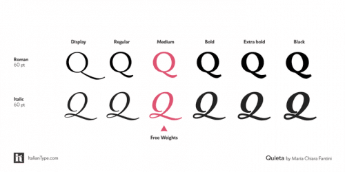 Quieta Serif Font Family 6