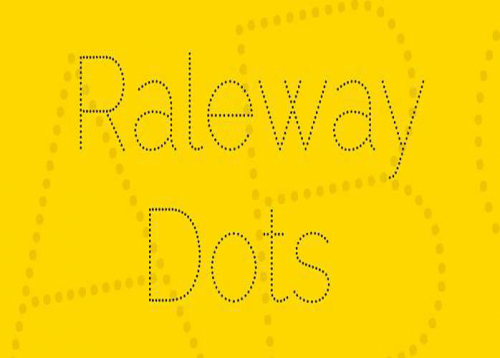Raleway-Dots-Font-0