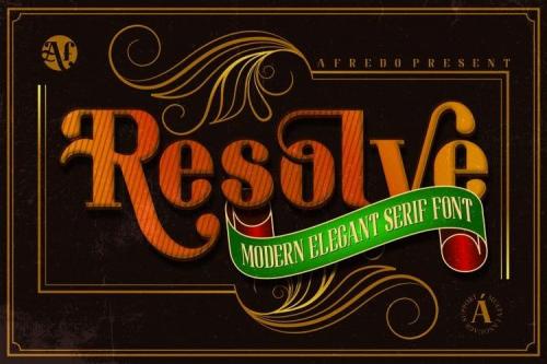 Resolve Serif Font