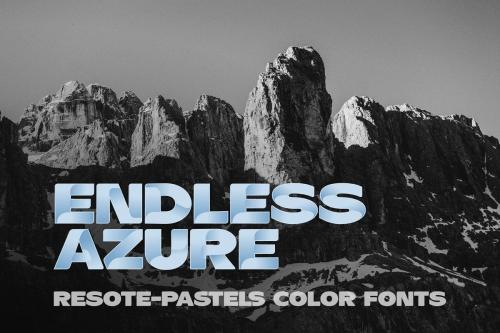 ResotE-Pastels Typeface  5
