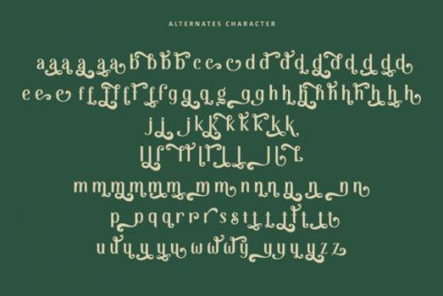 Retrophilia Bold Serif Font 10