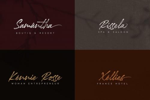 Rockness Handbrush Font 3