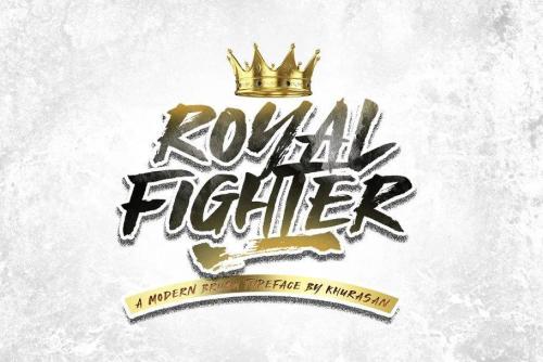 Royal Fighter Brush Font