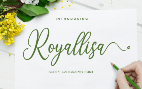Royallisa Calligraphy Font (1)