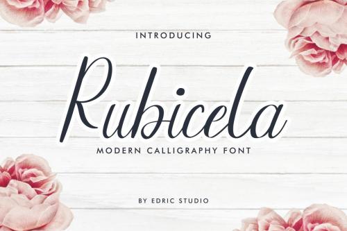 Rubicela Calligraphy Font