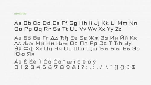 Science Gothic Font 2