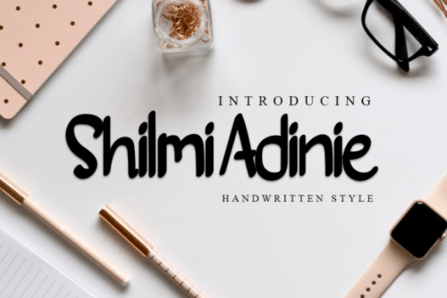 Shilmi Adinie Script Font