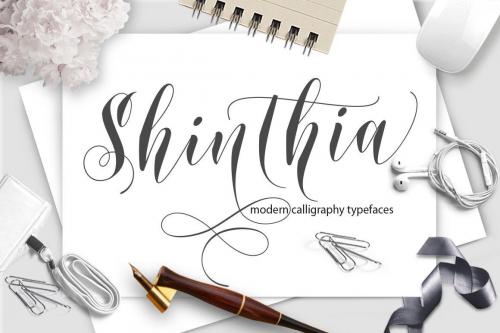 Shinthia Script Font 1