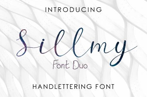 Sillmy Script Font Duo