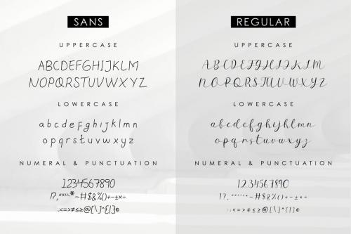 Sillmy Script Font Duo 1