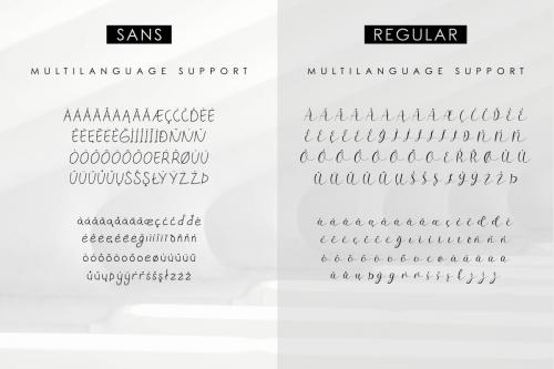 Sillmy Script Font Duo 2