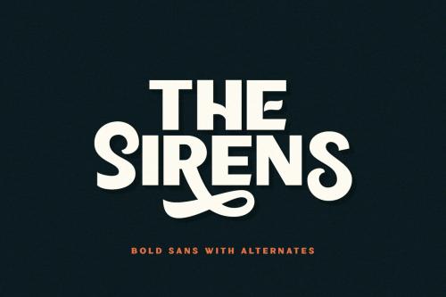 Sirens Sans Serif Font