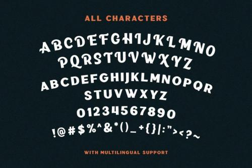 Sirens Sans Serif Font 8