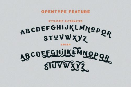 Sirens Sans Serif Font 9