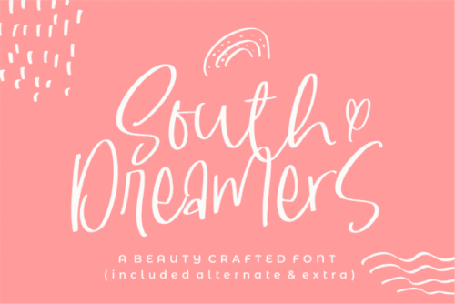 South Dreamers Script Font 1