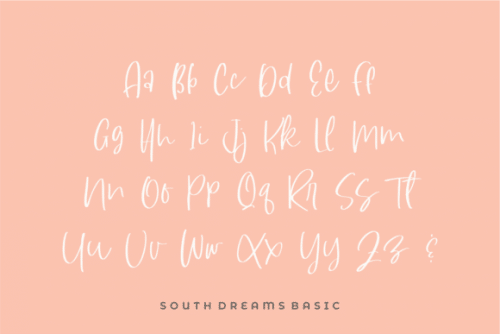 South Dreamers Script Font 13
