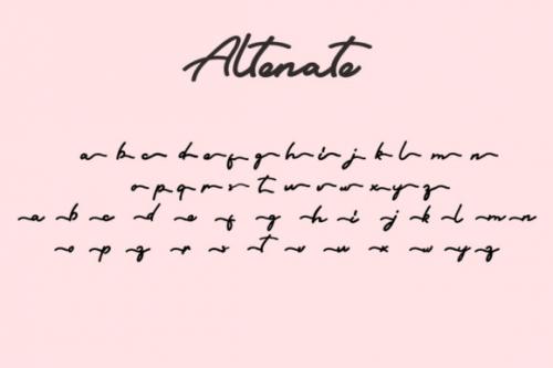 Sri Kandi Script Font 5