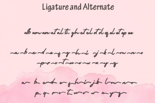 Sri Kandi Script Font 9
