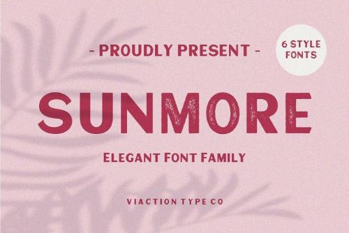 Sunmore Font Family 1