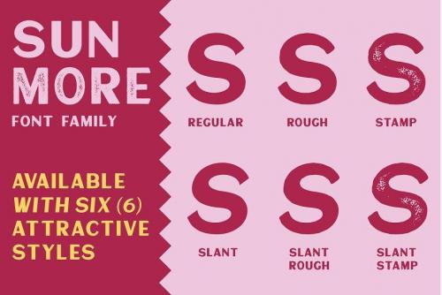 Sunmore Font Family 2