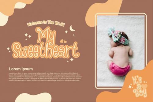 Sweety Sunshine Display Font 3