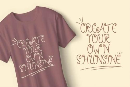 Sweety Sunshine Display Font 4