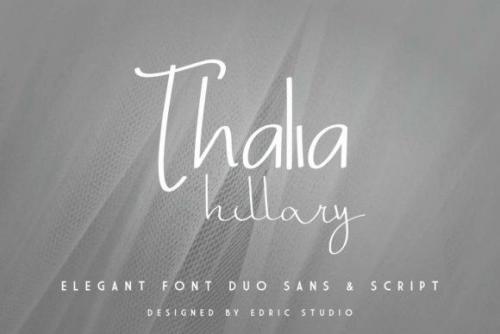Thalia Hillary Font Duo  1