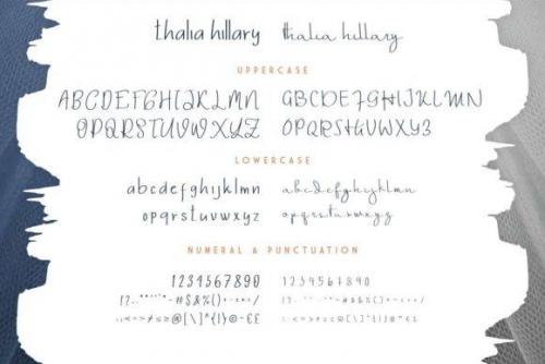 Thalia Hillary Font Duo  4