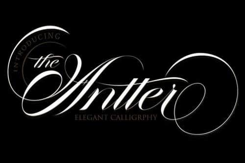 The Antter Calligraphy Script Font