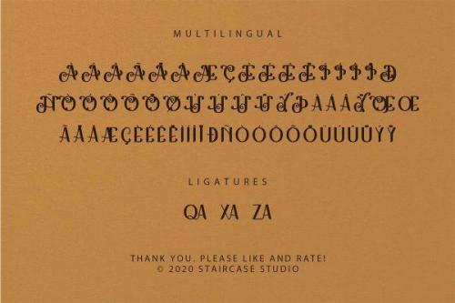 The Kingston Script Font 8