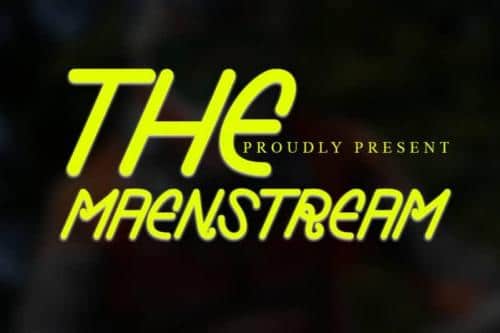 The Maenstream Display Font