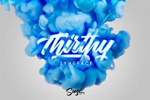 Thirthy Typeface Free Download