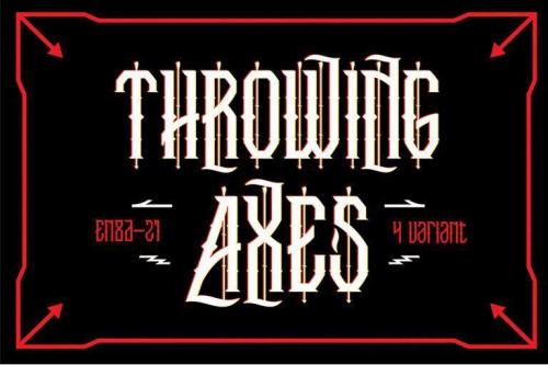 Throwing Axes Font