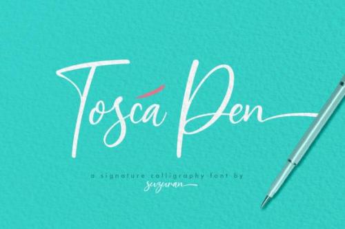 Tosca Pen Font 1
